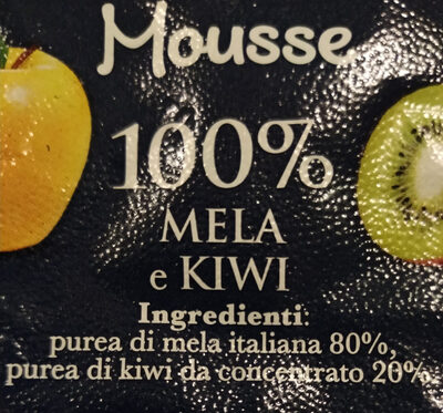 Mousse mela e kiwi - Ingredienti