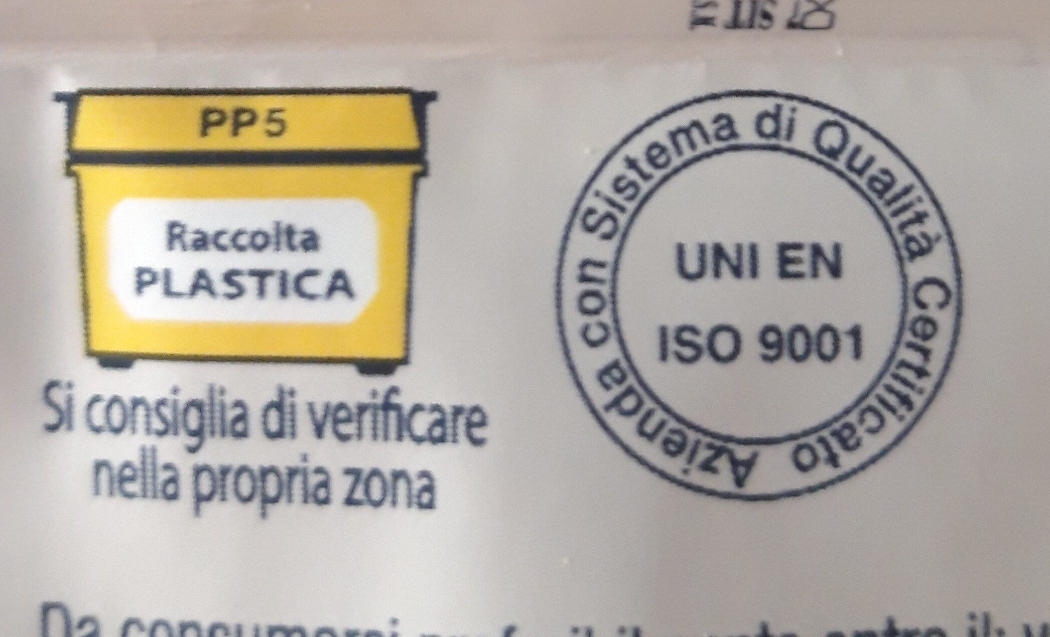 Osvego al malto e miele - Instruction de recyclage et/ou informations d'emballage - it