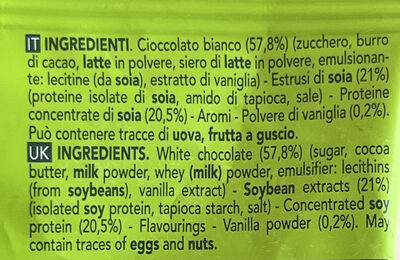 Mini rocks vaniglia - Ingredienti - en