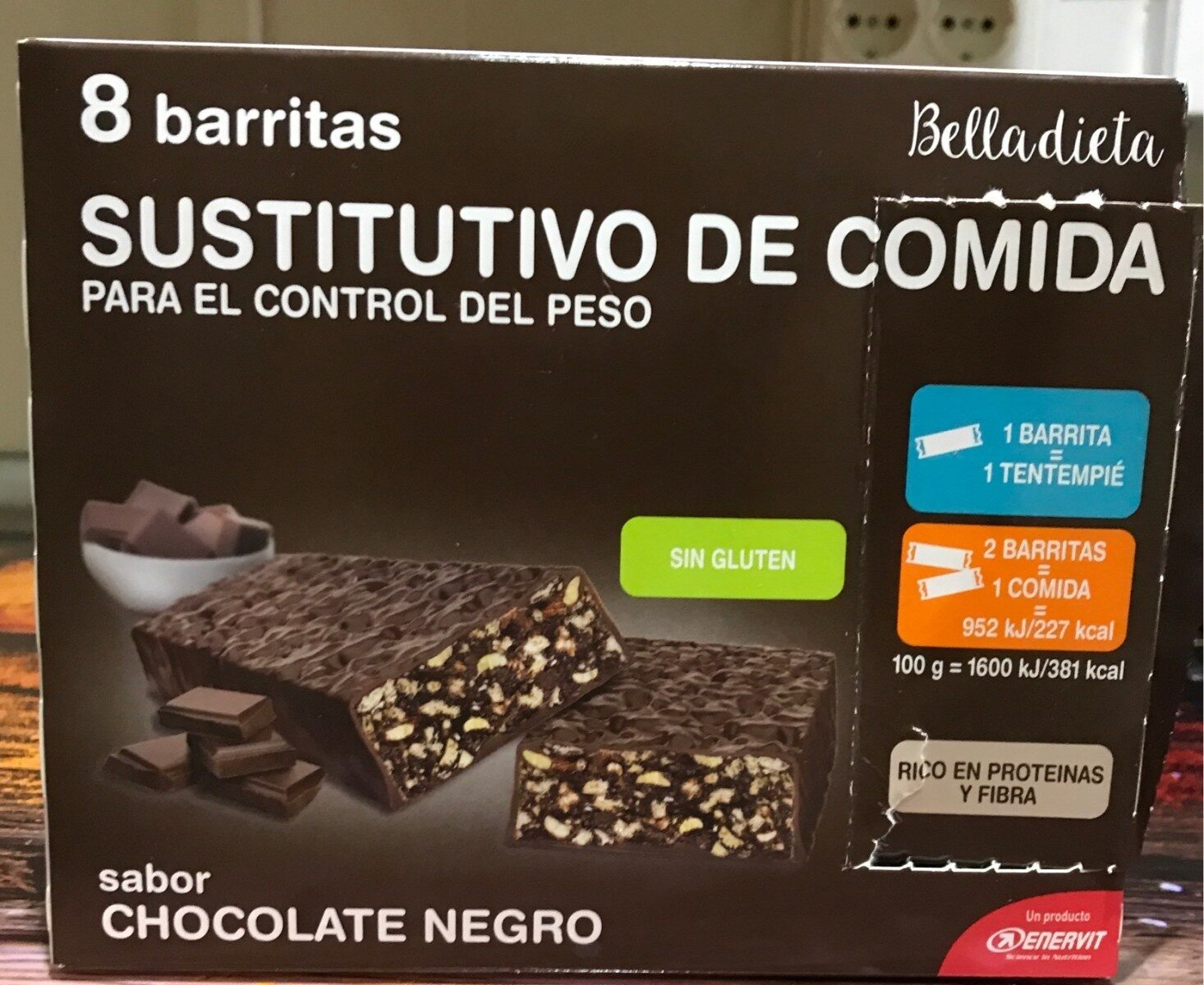 Sustitutivo de comida chocolate negro - Producto