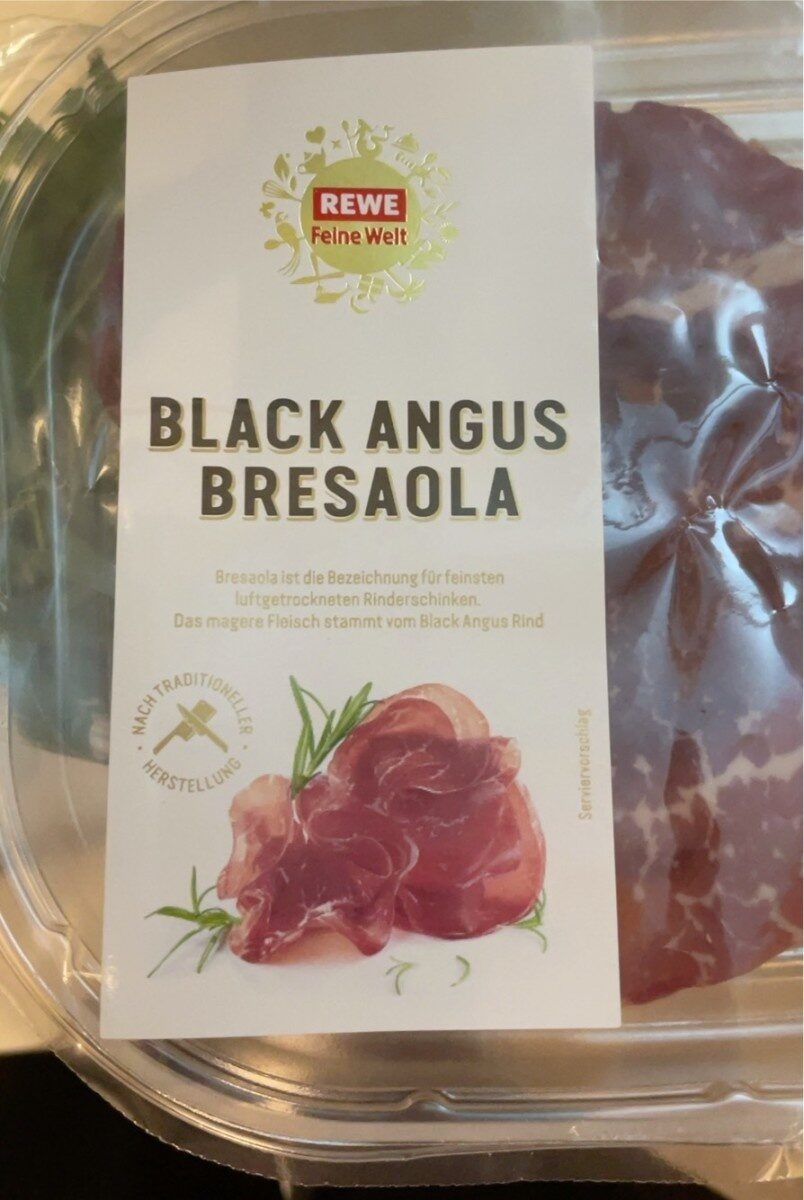 Black angus bresaola - Product - de