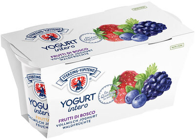 Yogurt intero - 125g x 2 - Gusto frutti di bosco - Product - it