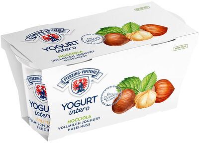 Yogurt intero - 125g x 2 - Gusto nocciola - Producto - it