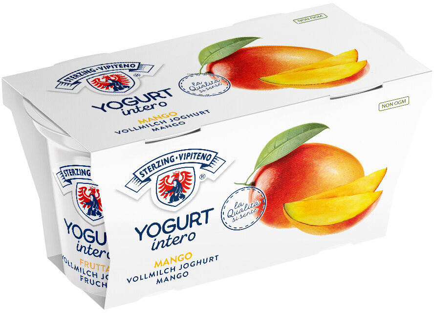 Yogurt intero  - 125g x 2 - mango - Prodotto
