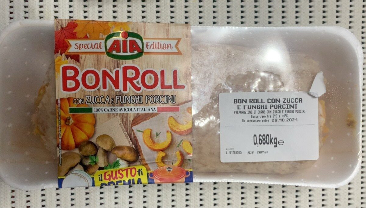 Bonroll con zucca e funghi porcini - Product - it
