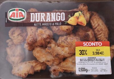 Durango, alette arrosto di pollo - Produit