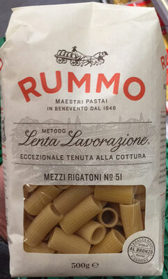 Rummo Mezzi Rigatoni no 51 - Product - en