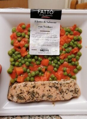 Filetto di salmone con verdure - Prodotto