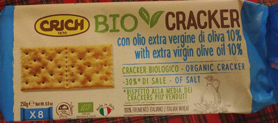 BIO CRACKER con olio extra vergine di oliva 10% | Crich - Producto - en