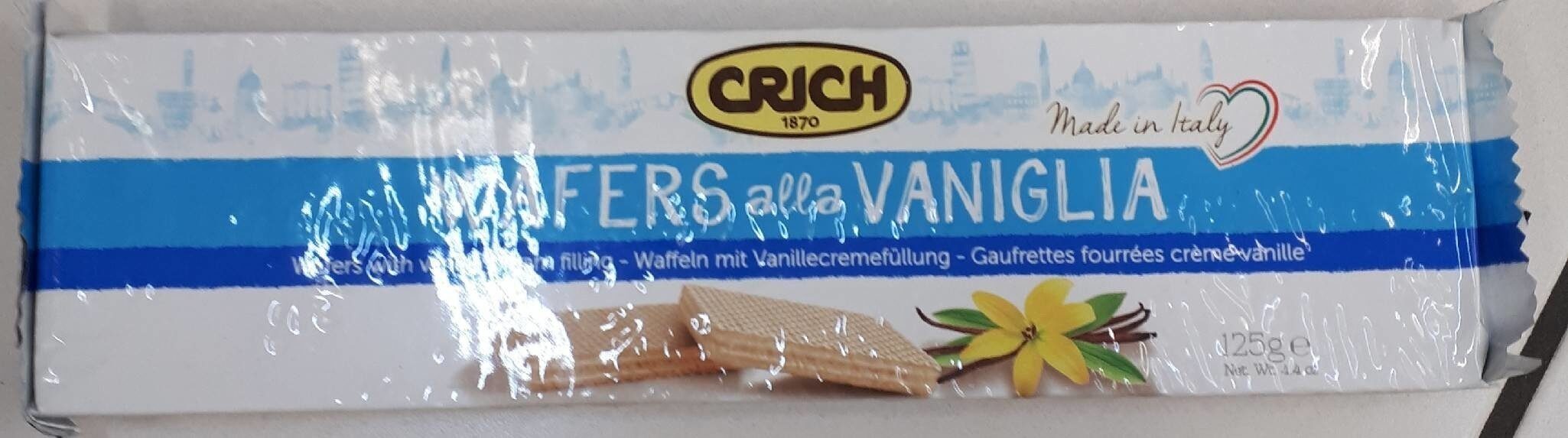 Wafers alla vaniglia - Product - fr