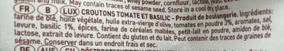 Crostì Pomodoro & Basilico - Ingrédients