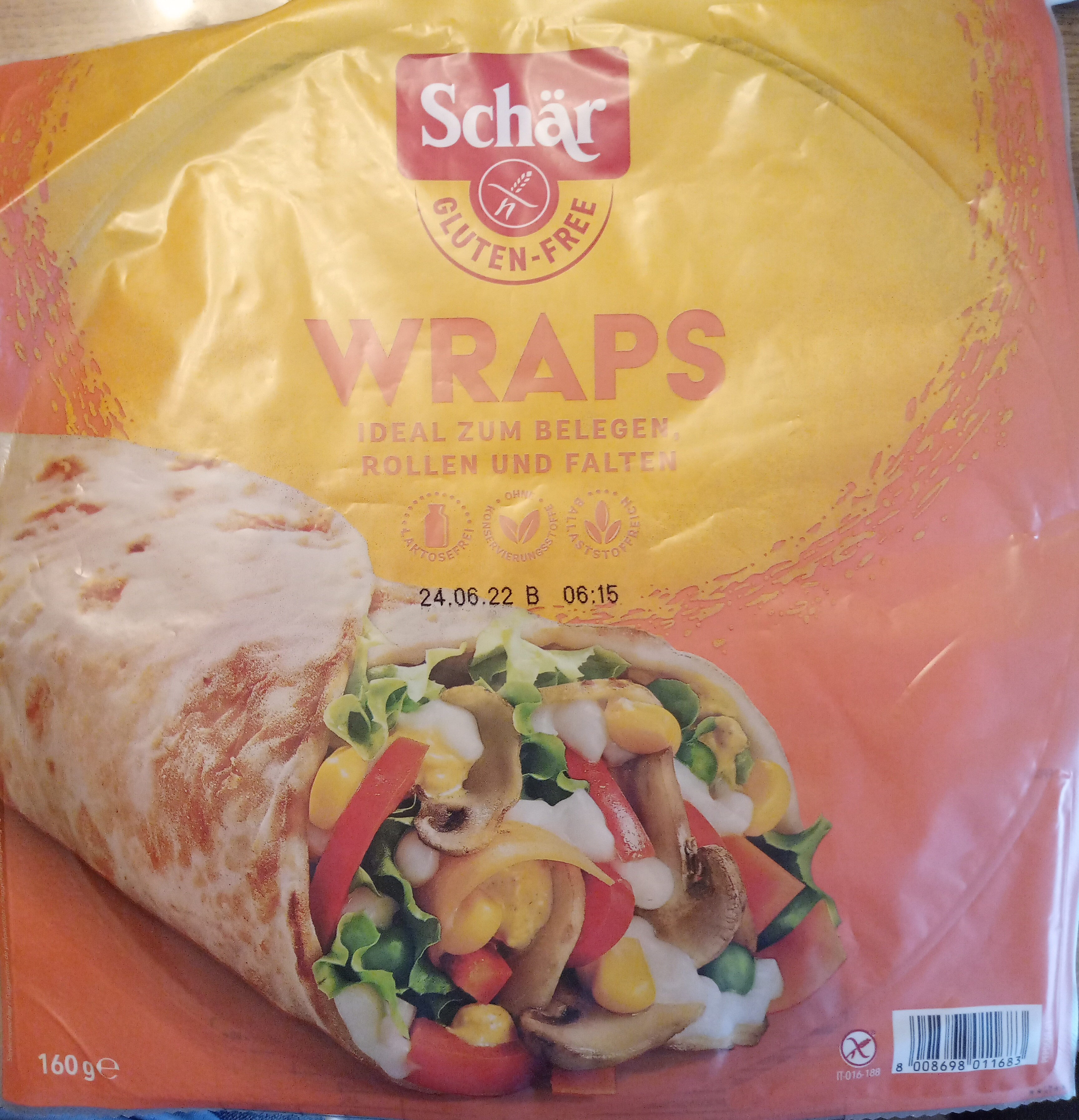 Wraps,   Gluten-free - Produkt