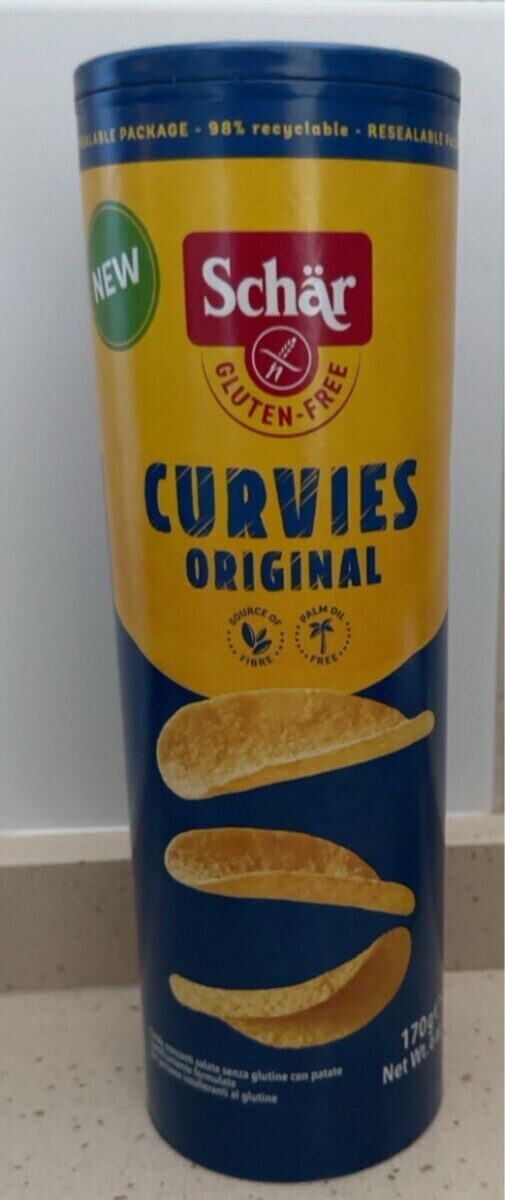Curvies original gluten free - Produkt
