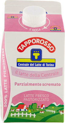 latte fresco pastorizzato parzialmente scremato - Product - it