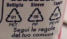 Latte parzialmente scremato qualità a lunga durata - Recycling instructions and/or packaging information - it
