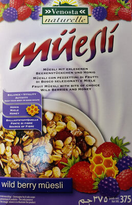 Fruit Müsli with Bits of Wild Berries and Honey - Producto - en