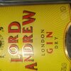 Lord Andrew - London gin dry - Produit