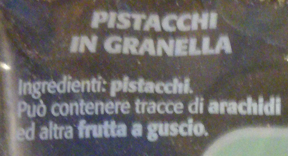 Pistacchi in granella - Ingrediënten - it