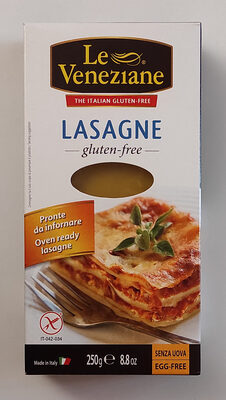 Lasagne gluten free - Produit