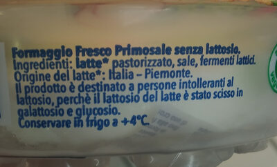 Linea senza lattosio - Ingredients - it