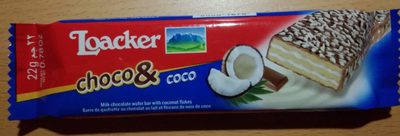 Loacker Choco & Coco, Choco & Coco - Prodotto