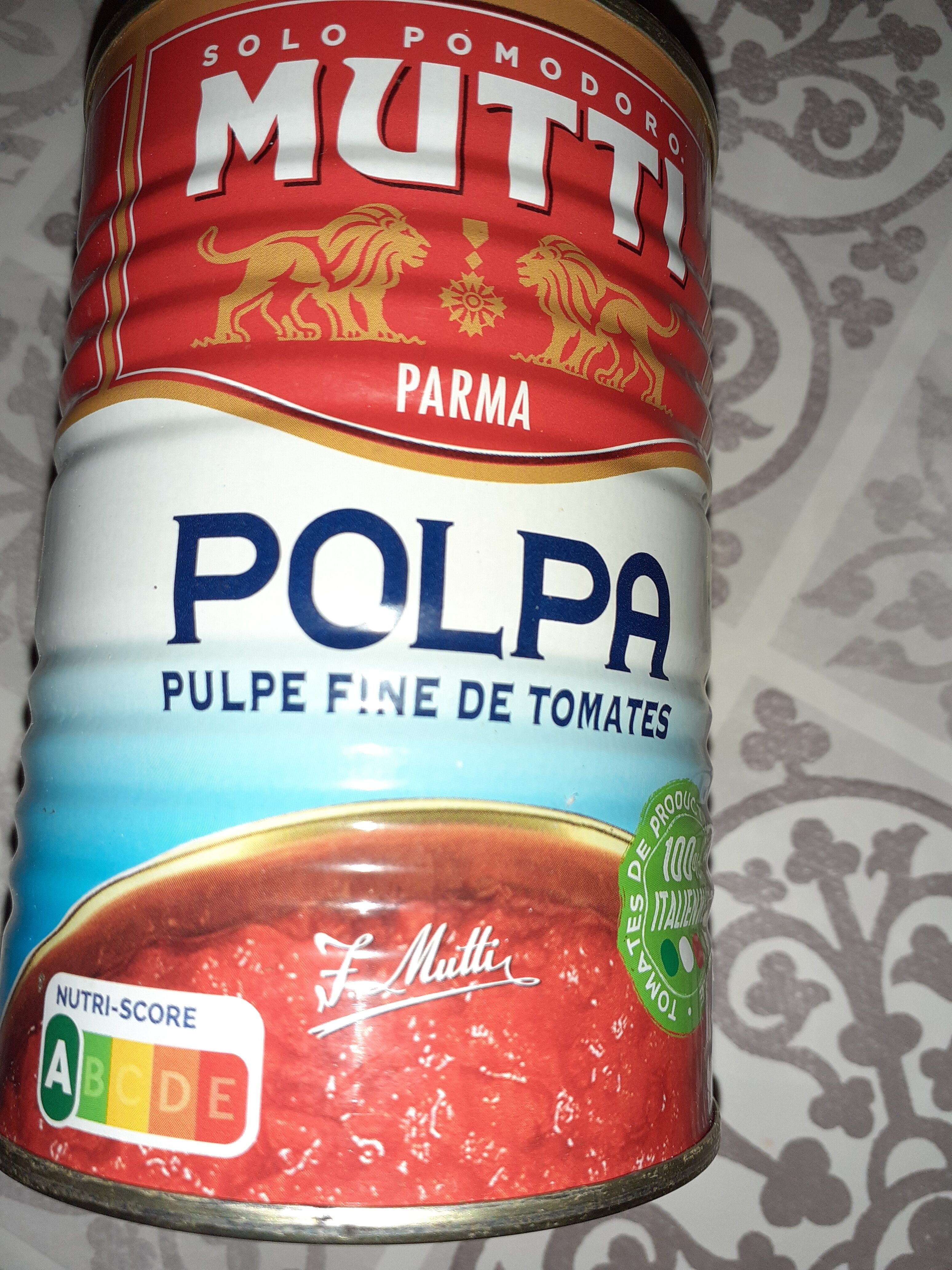 Polpa Tomatenfruchtfleisch - Produit