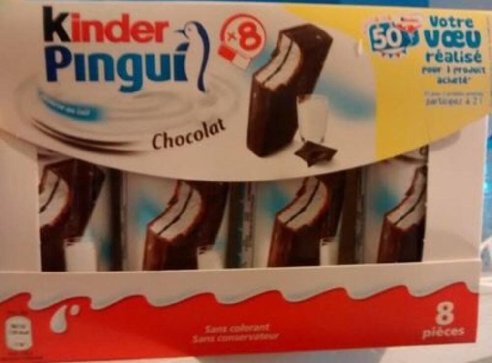 Kinder pingui coco t4 pack de 4 etuis 2021 - Produkt
