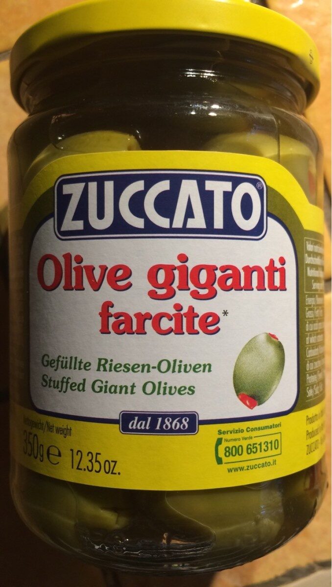 Olive giganti farcite - Prodotto