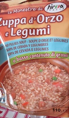 Zuppa d'orzo e legumi - Product - it