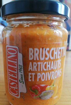 Bruschetta Artichauts et Poivrons - Product - fr