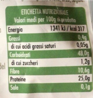 Lenticchie rosse - Nutrition facts - it