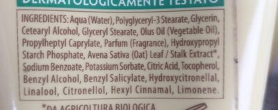 crema - Ingredients