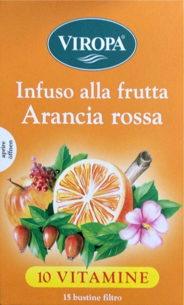 Infuso alla Frutta Arancia Rossa - Prodotto