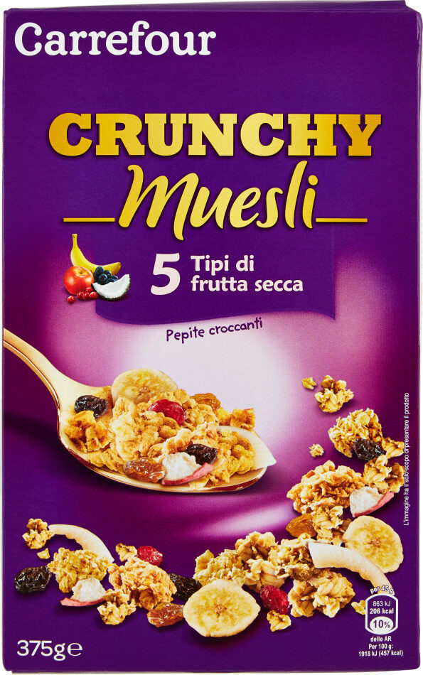 Crunchy 5 fruits secs - Produkt - fr