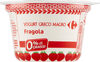 Yogurt greco magro fragola - Produit