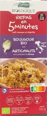 Boulbour bio aux Artichauts - Produit