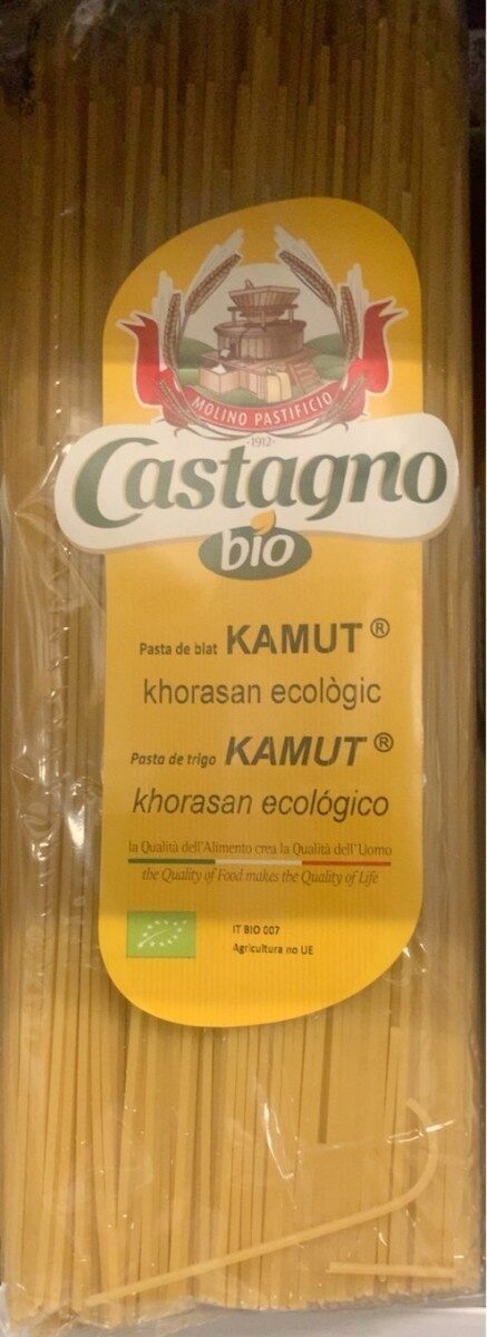 Pasta de trigo Kamut - Product - es