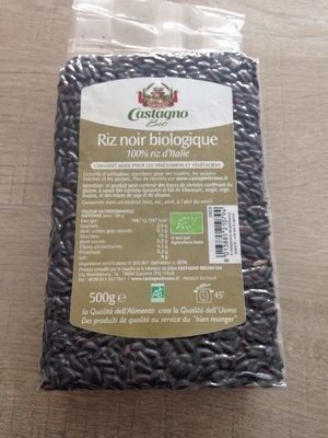Riz noir biologique castagno - Product - fr