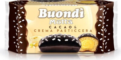 Buondì cacao & crema pasticcera - Produit - it