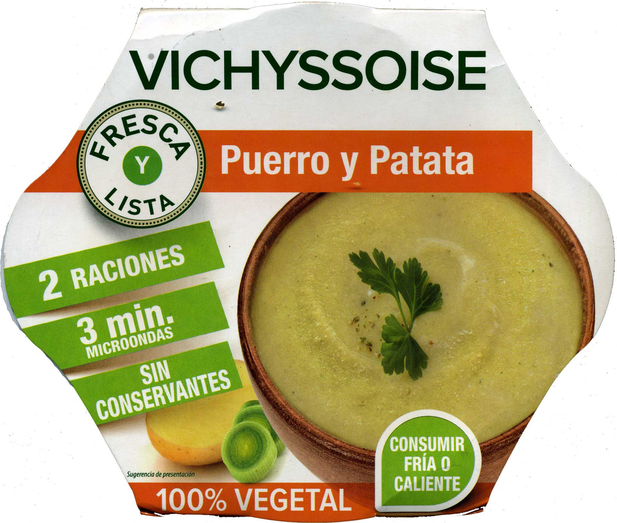 Vichyssoise Puerro y Patata - Producto