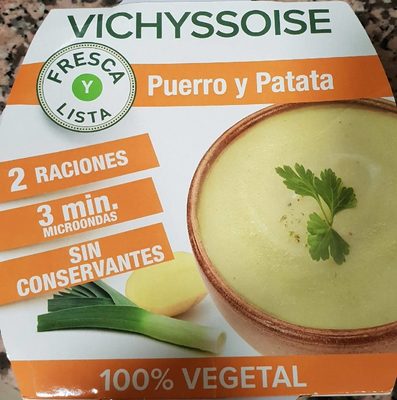 Vichyssoise Puerro y Patata - Produit