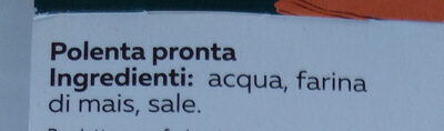 Polenta fresca - Ingredienser - it