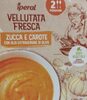 Vellutata fresca zucca e carote - Prodotto