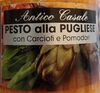Pesto alla pugliese con carciofi e pomodori - Prodotto