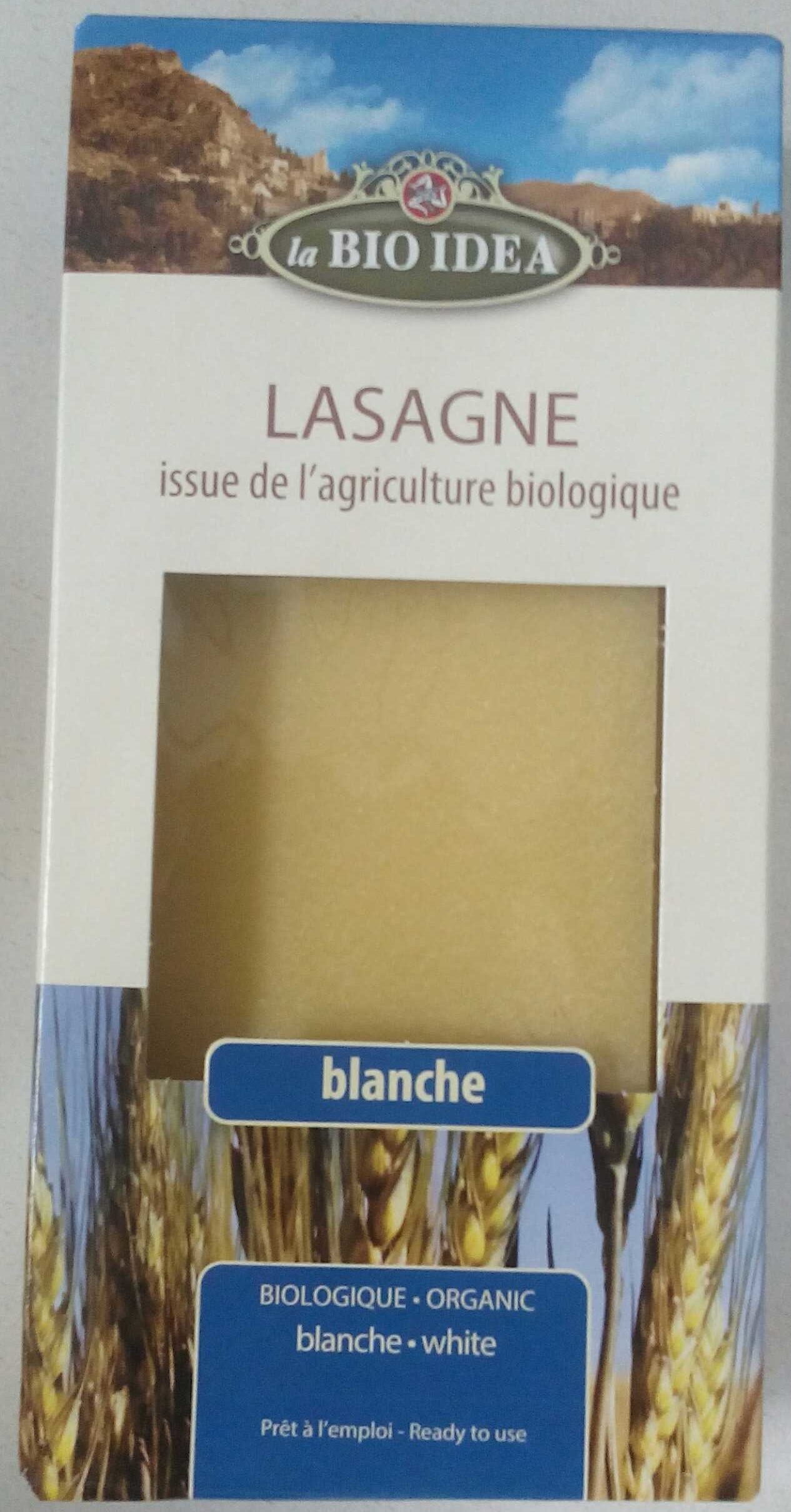 Lasagne blanche - Produit