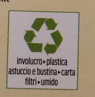 Tè verde al limone & zenzero - Istruzioni per il riciclaggio e/o informazioni sull'imballaggio