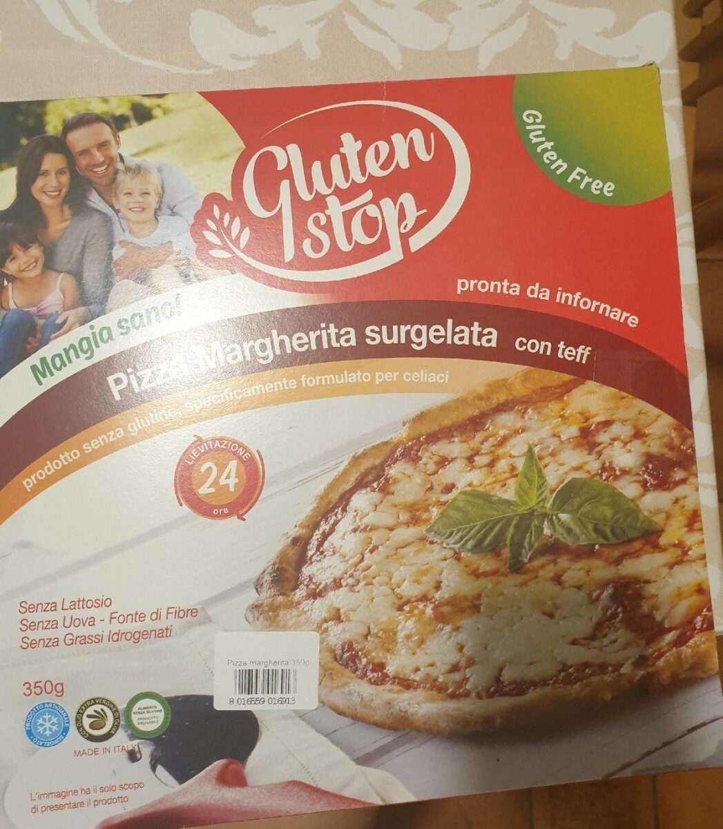 Pizza margherita surgelata con teff - Prodotto