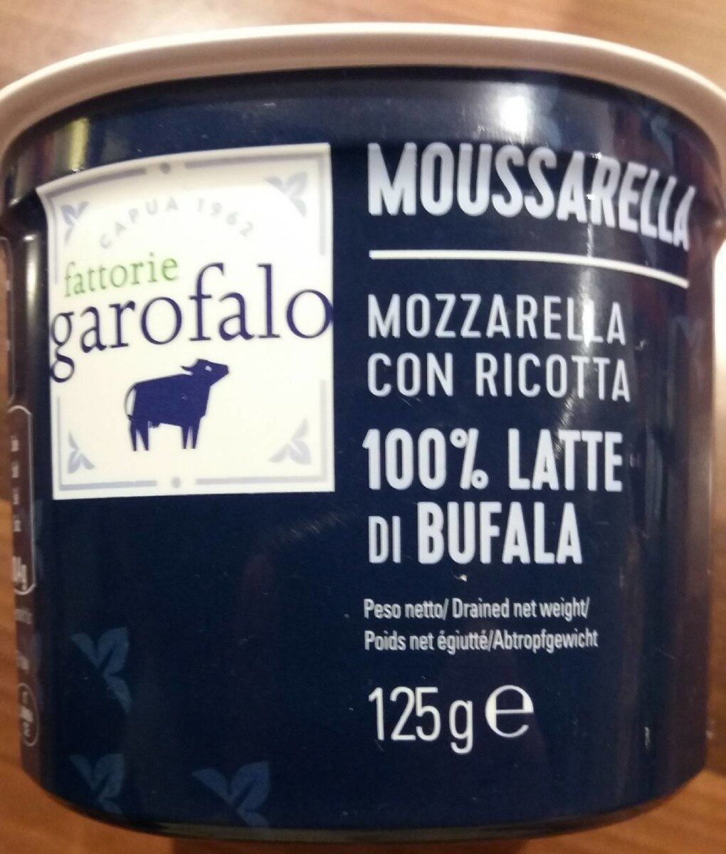 Mozzarella con ricotta 100% latte di Bufala - Product - fr
