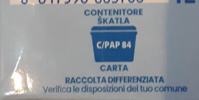 Latte parzialmente scremato UHT - Instrucciones de reciclaje y/o información de embalaje - it