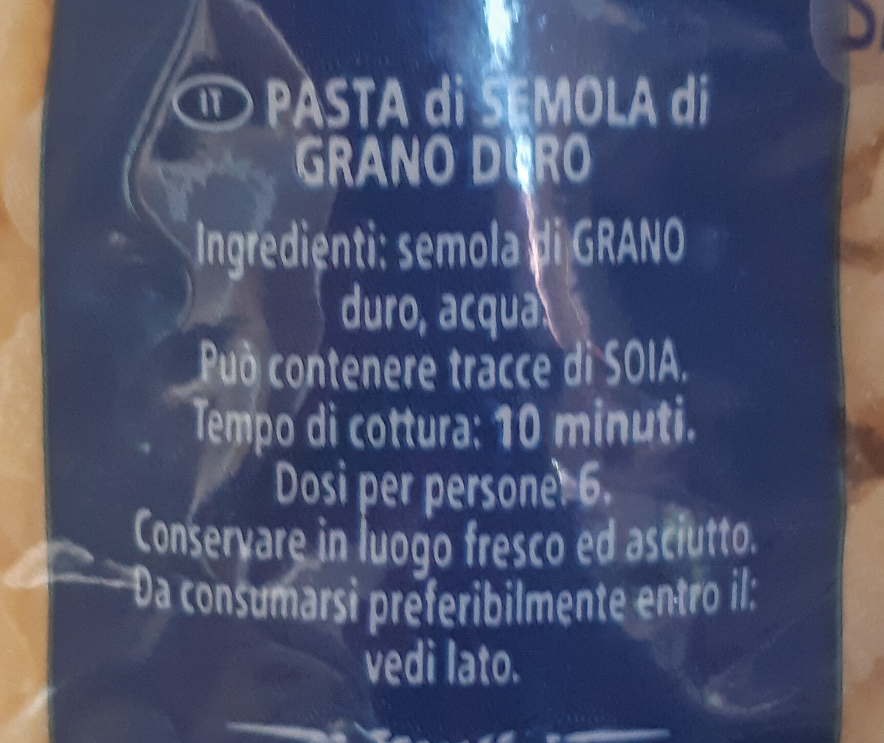 Gnocchetti sarsi - Ingredients - it